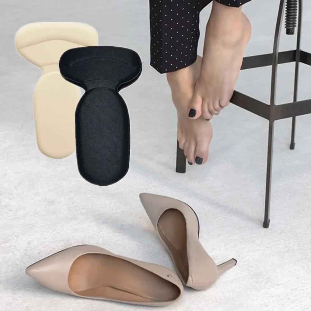8 Pcs Heel Grips Metatarsal Pads Heel Grips Shoes Too Big Set Premium Heel Grips Self Heel Inserts Cushion Pads Stickers Adds Volume and Cushioning for Women Shoes