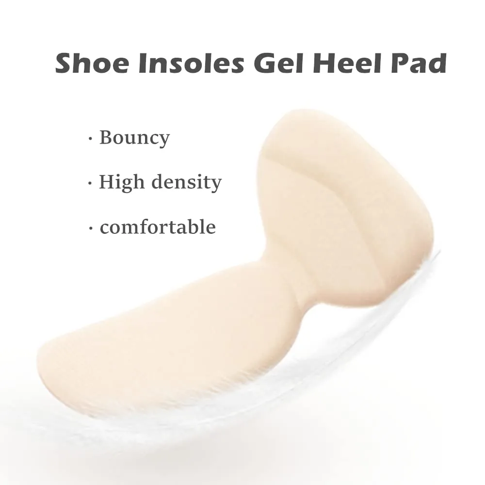 8 Pcs Heel Grips Metatarsal Pads Heel Grips Shoes Too Big Set Premium Heel Grips Self Heel Inserts Cushion Pads Stickers Adds Volume and Cushioning for Women Shoes
