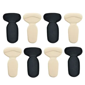 8 Pcs Heel Grips Metatarsal Pads Heel Grips Shoes Too Big Set Premium Heel Grips Self Heel Inserts Cushion Pads Stickers Adds Volume and Cushioning for Women Shoes