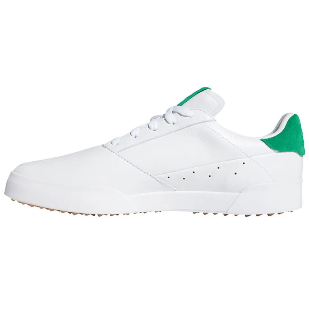 adidas Adicross Retro Spikeless Shoes - White/Green/Gum
