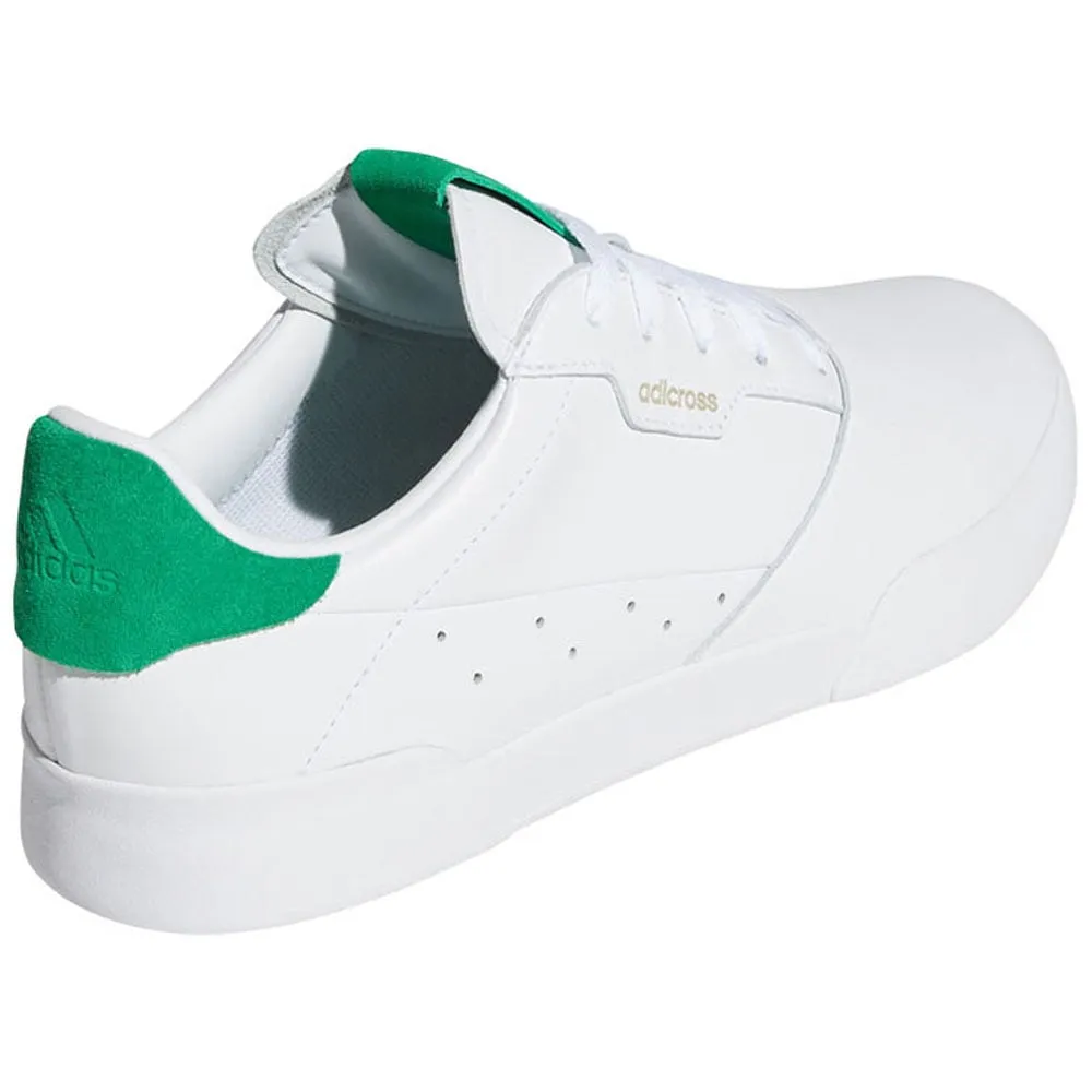 adidas Adicross Retro Spikeless Shoes - White/Green/Gum