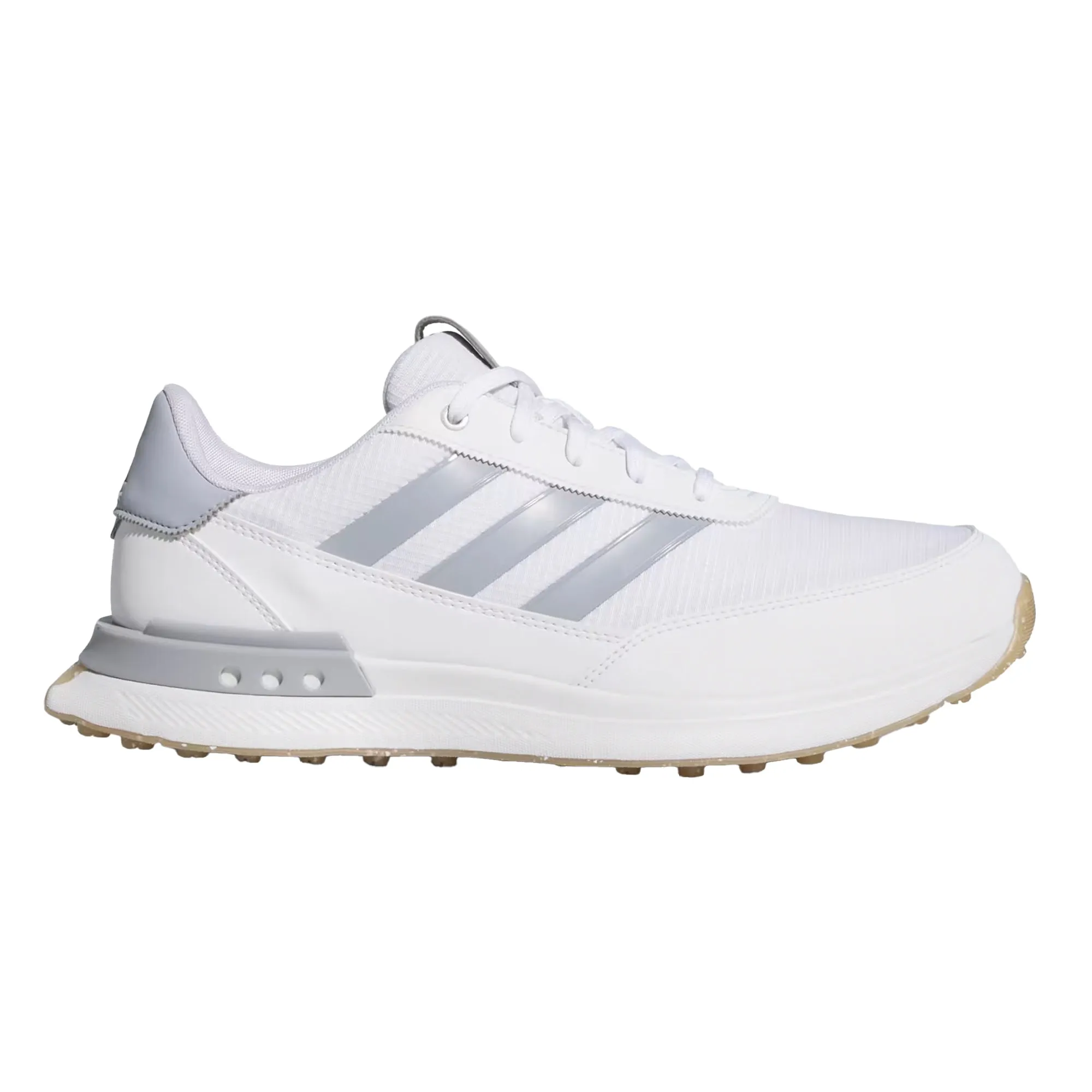 Adidas S2G Spikeless 24 Golf Shoes - Cloud White/Halo Silver/Gum