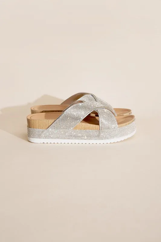Apollo Rhinestone Slides