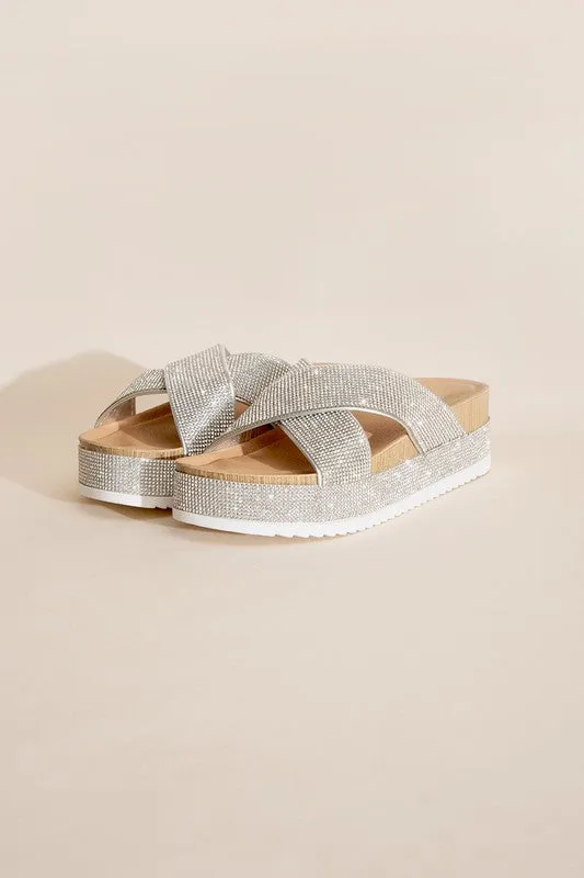 Apollo Rhinestone Slides