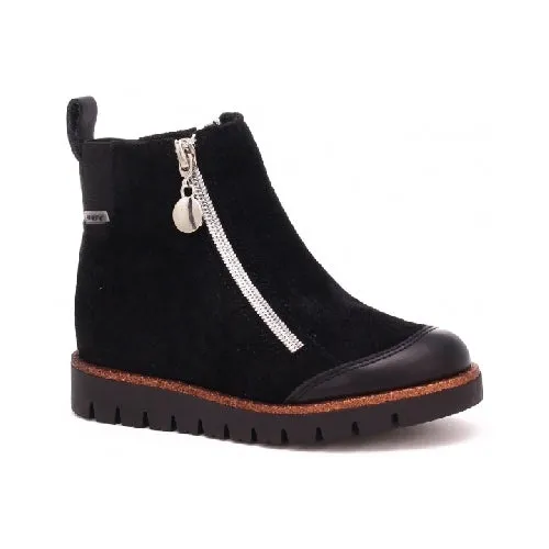Bartek Girls' Black Insulated Ankle Boots | 4443-ASDP