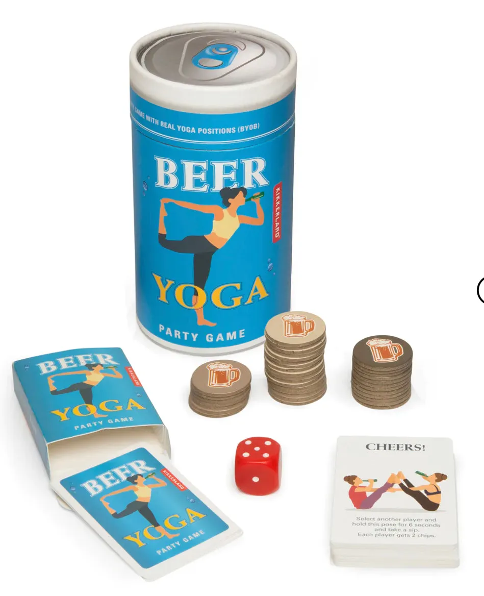 BEER YOGA- Adult Party Game
