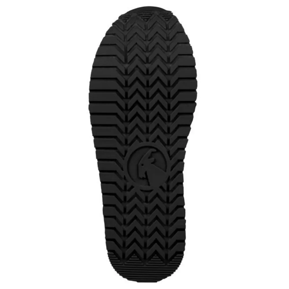 Billy Footwear (Kids) - Black / Charcoal Faux Suede Trainers CLEARANCE