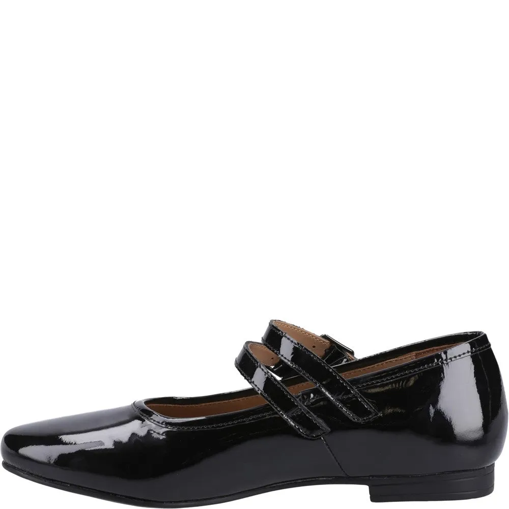 Black Nancy Mary Jane Ballerinas