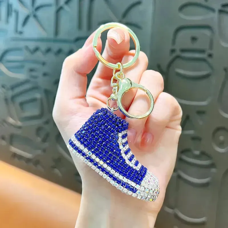 Bling Kicks Rhinestone Sneaker Keychain