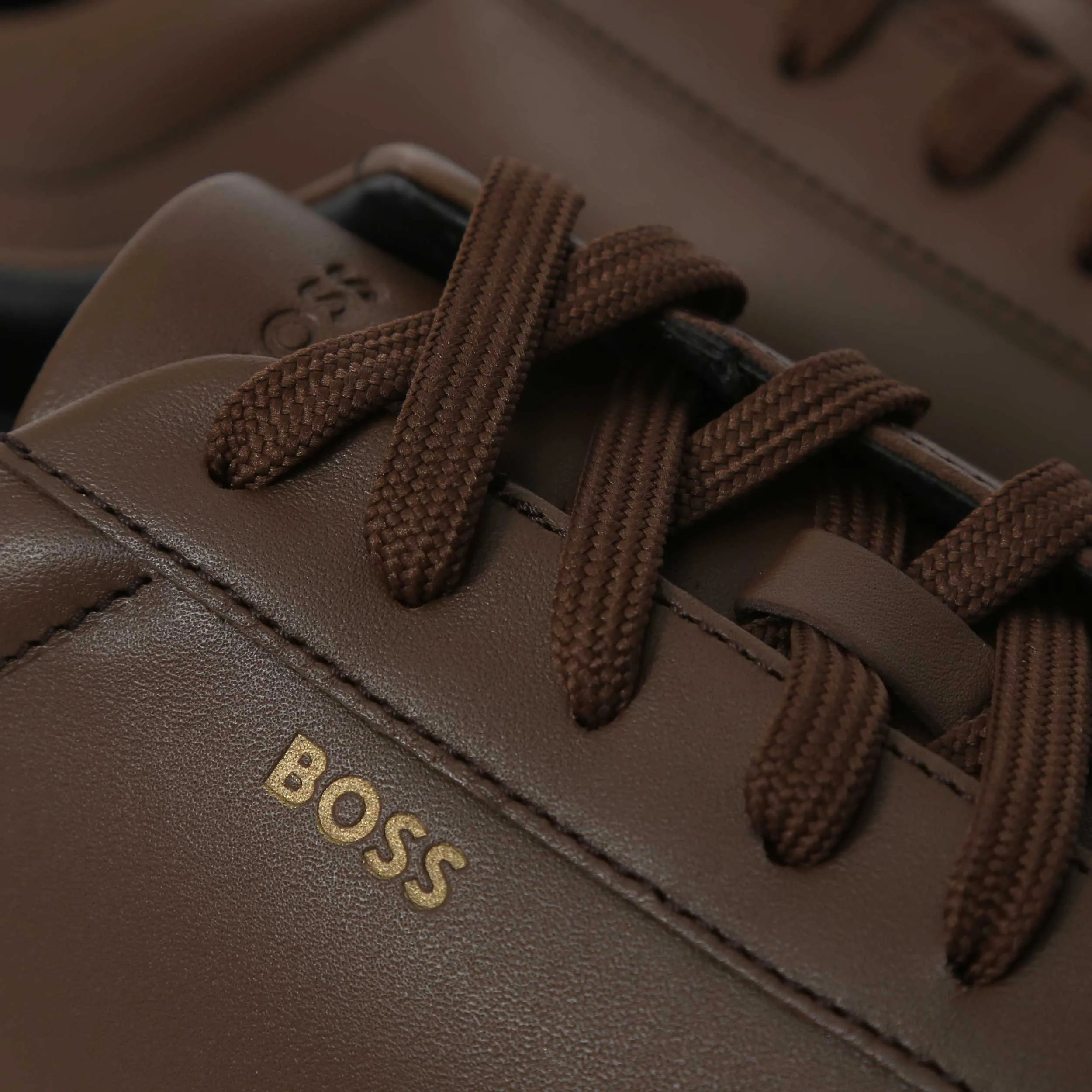 BOSS Kieran Tenn bu Trainer in Medium Brown
