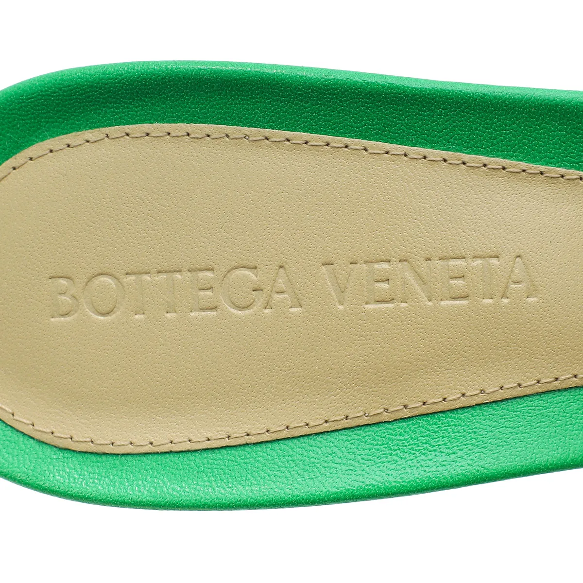 Bottega Veneta Parakeet Stretch Heeled Mule 37