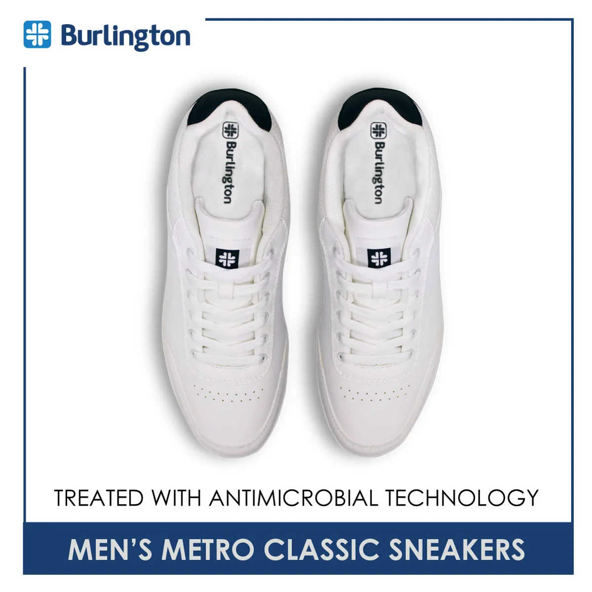 Burlington Men's Metro Low Cut Classic Sneakers HMH2401