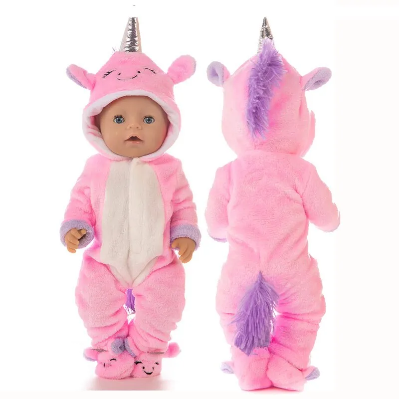 Chic Doll Costume Set with Suit and Shoes for 17" Baby Dolls
