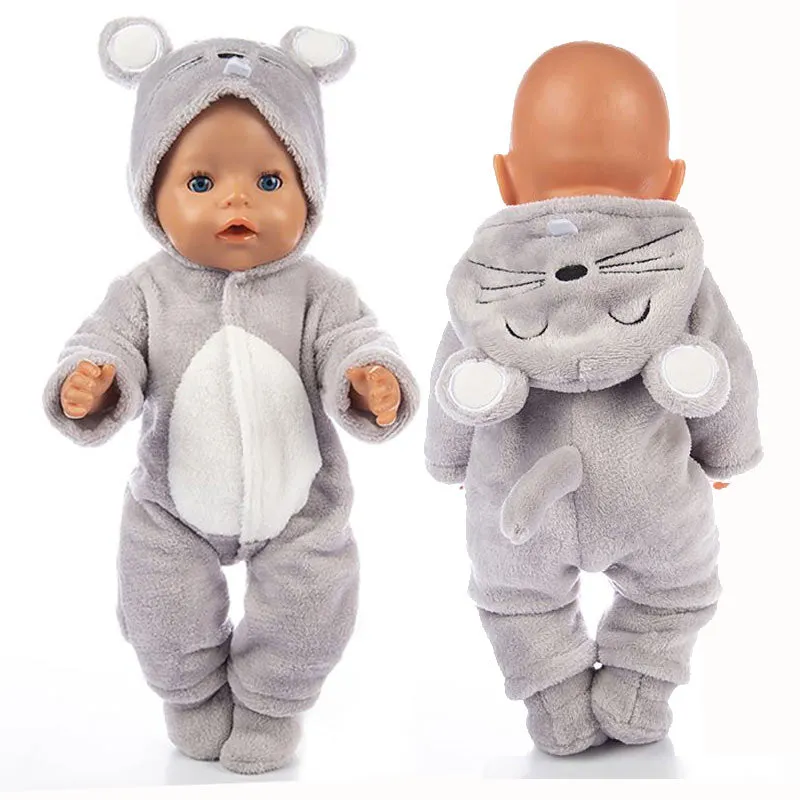 Chic Doll Costume Set with Suit and Shoes for 17" Baby Dolls