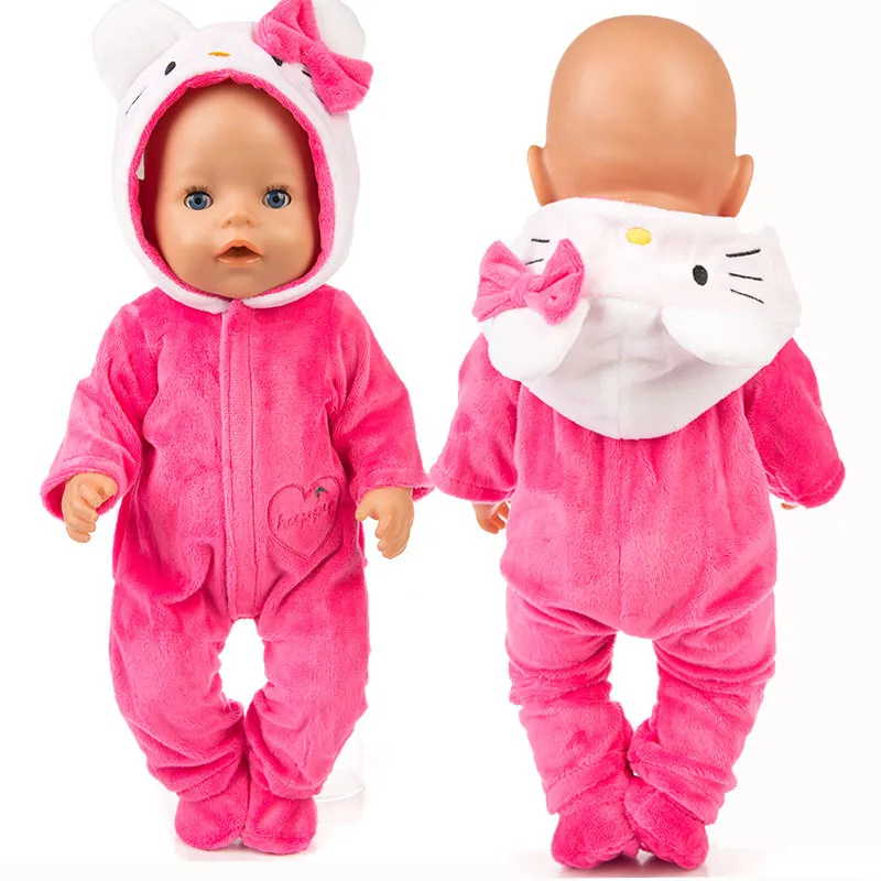 Chic Doll Costume Set with Suit and Shoes for 17" Baby Dolls