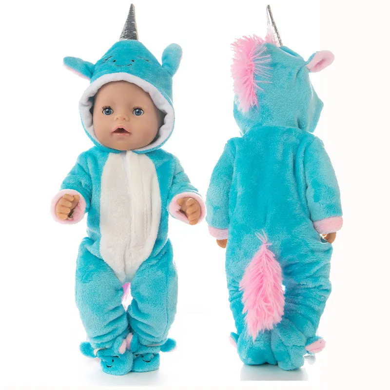 Chic Doll Costume Set with Suit and Shoes for 17" Baby Dolls