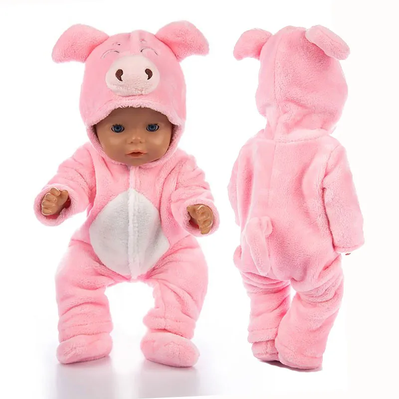 Chic Doll Costume Set with Suit and Shoes for 17" Baby Dolls