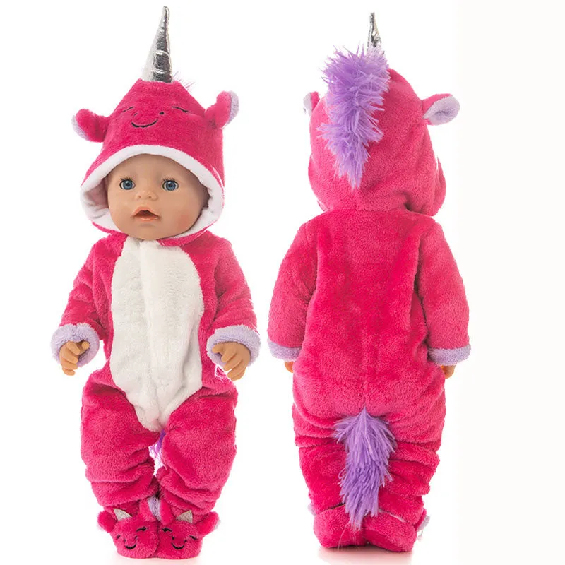 Chic Doll Costume Set with Suit and Shoes for 17" Baby Dolls