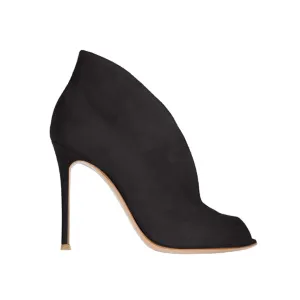 CORDE Deep V Vamp Ankle Heels