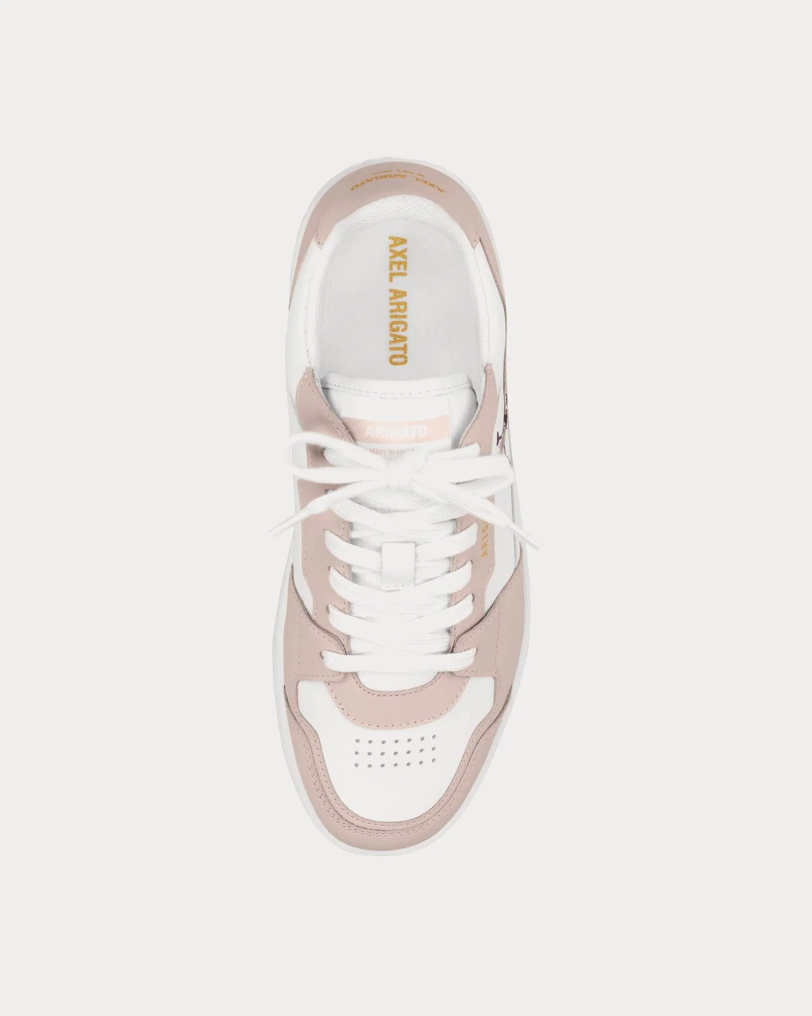 Dice Lo Bee Bird White / Light Pink Low Top Sneakers