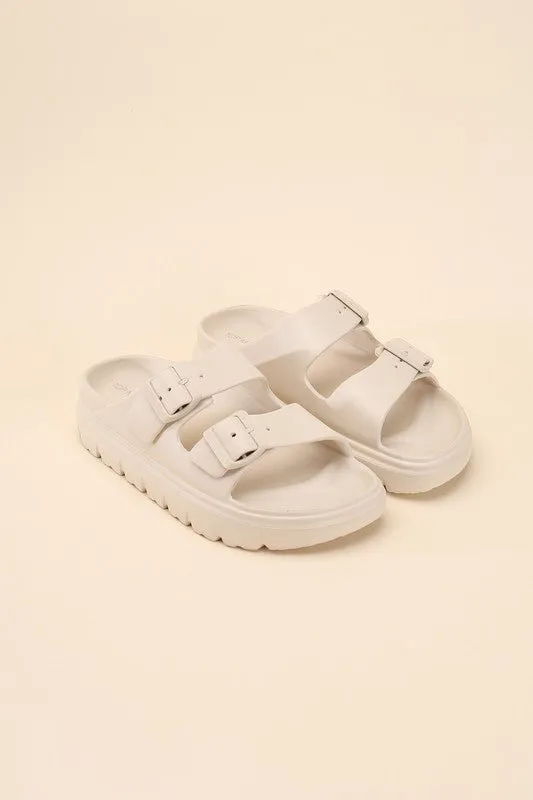 Double Buckle Slides