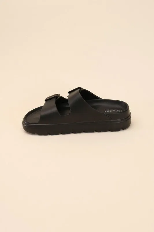 Double Buckle Slides