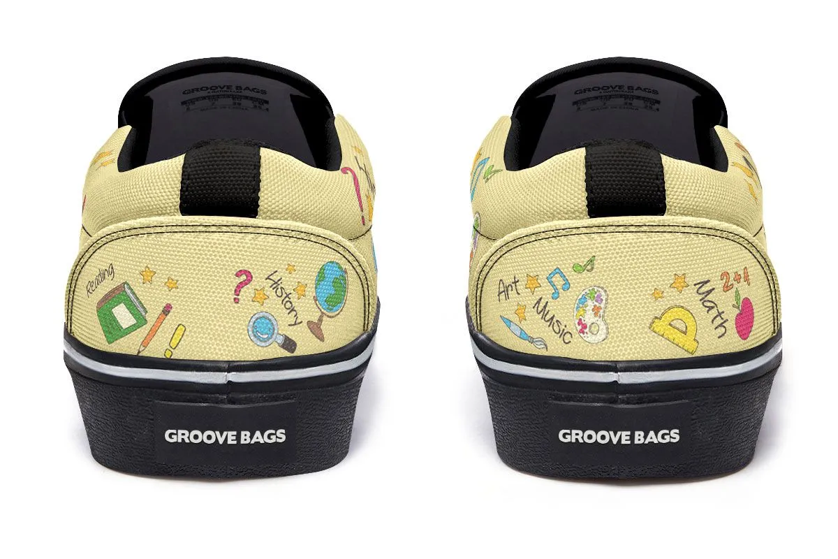 Elementary School Teacher Shoes 2nd Grade Slip-On Shoes