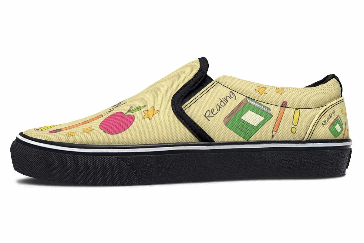Elementary School Teacher Shoes 2nd Grade Slip-On Shoes