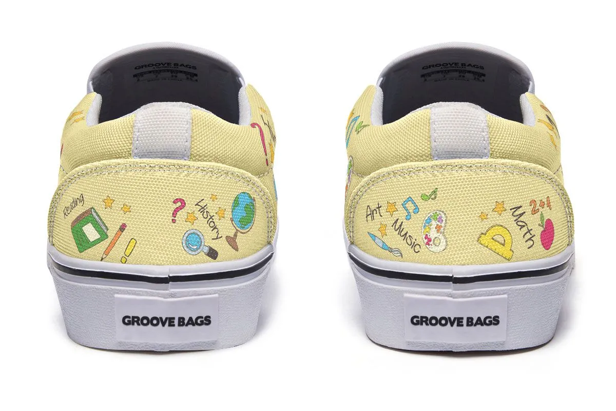 Elementary School Teacher Shoes 2nd Grade Slip-On Shoes