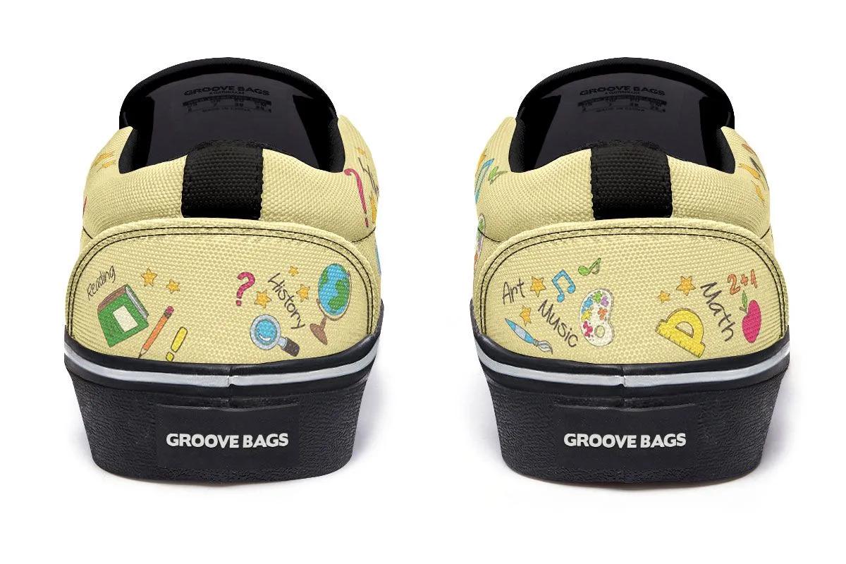 Elementary School Teacher Shoes 5th Grade Slip-On Shoes