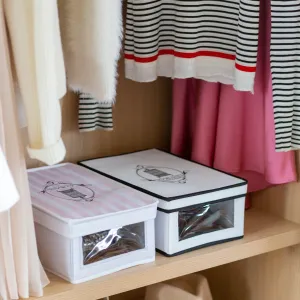 Fabric Shoe Box