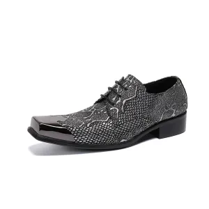 Fashion men's formal business leather shoes 2020 new summer British style square head loafers wedding shoes cowhide shoes tide