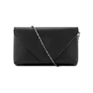Fastrack Women Convertible Clutch with Metal Chain