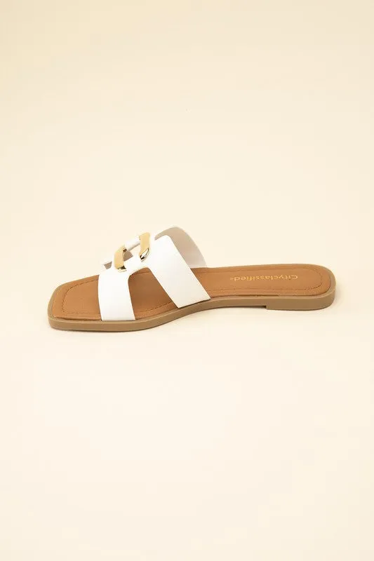 FENG - Flat Open -Toe Slides