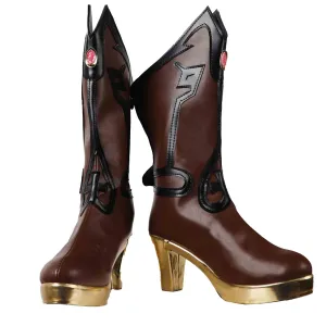 Genshin Impact Fischl Game Cosplay Shoes