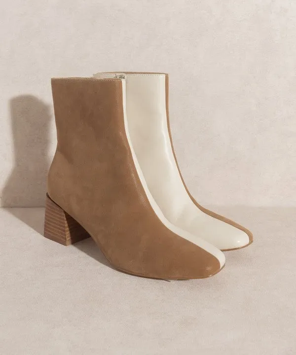 Georgie Dual Tone Boots
