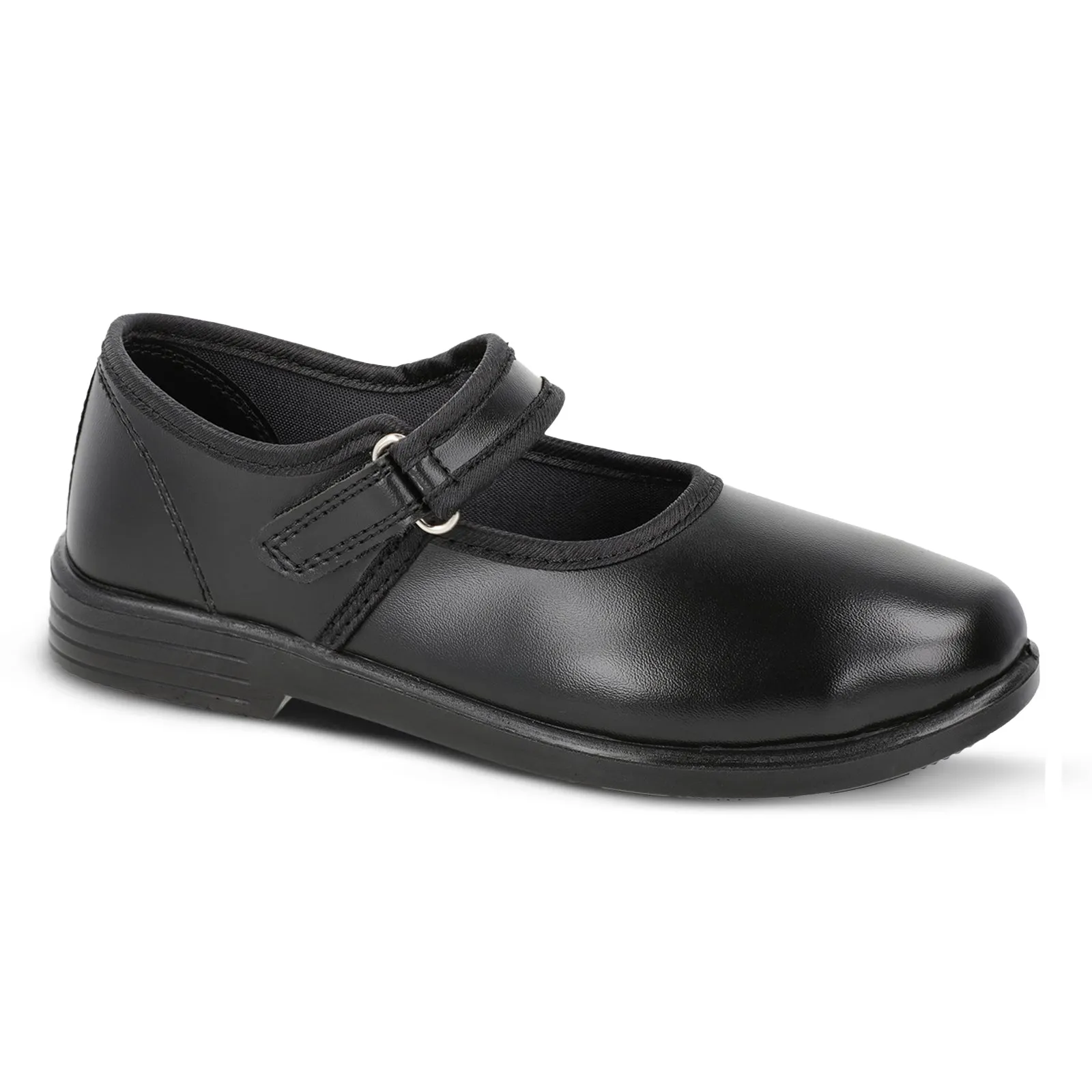 Girls School shoe -WV552 Black