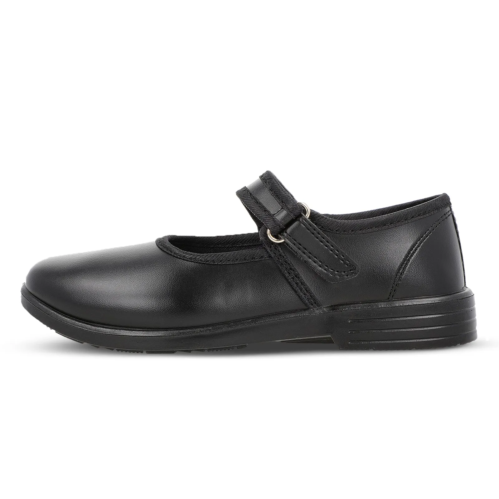 Girls School shoe -WV552 Black