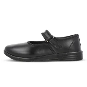 Girls School shoe -WV552 Black