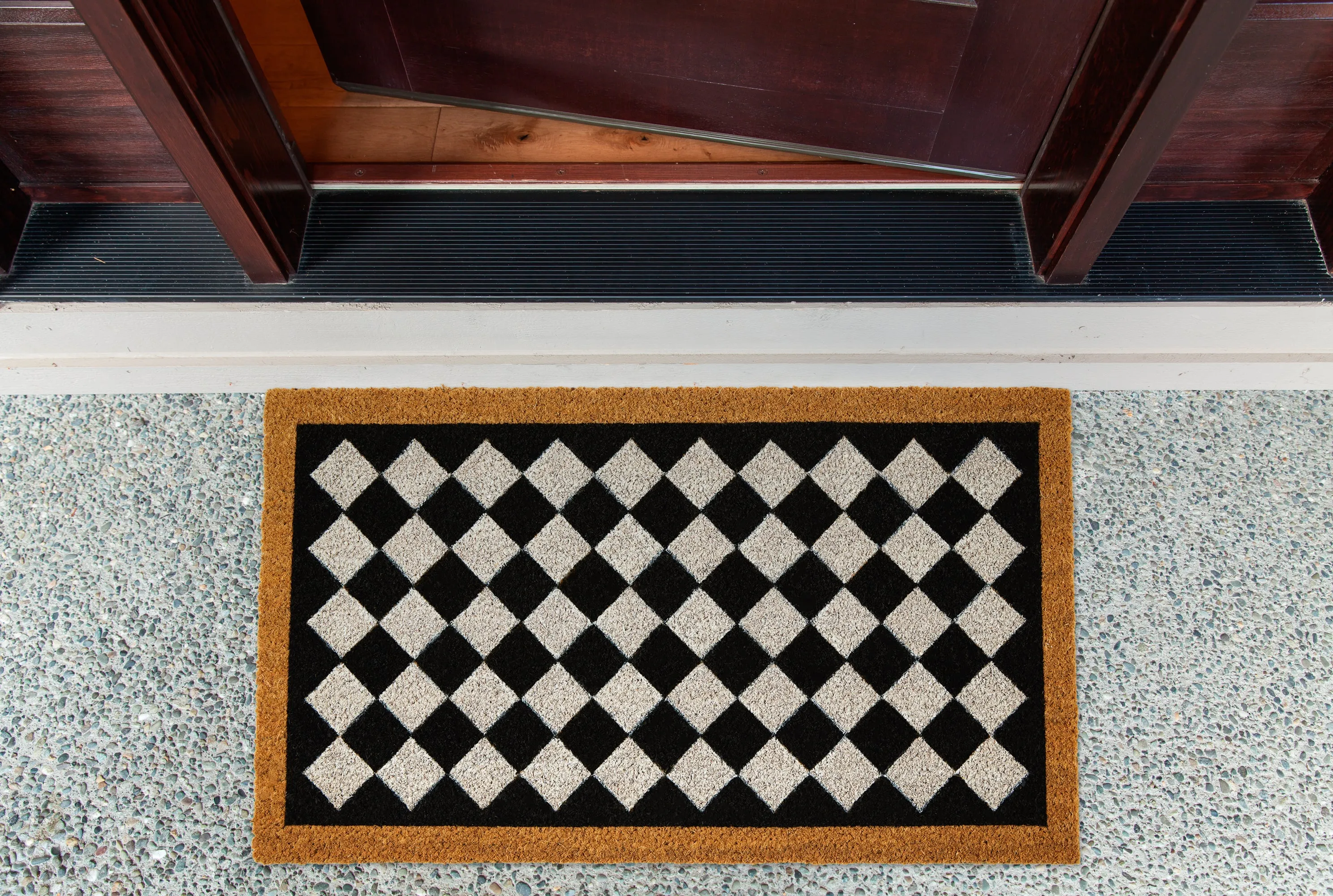 Harlequin Doormat
