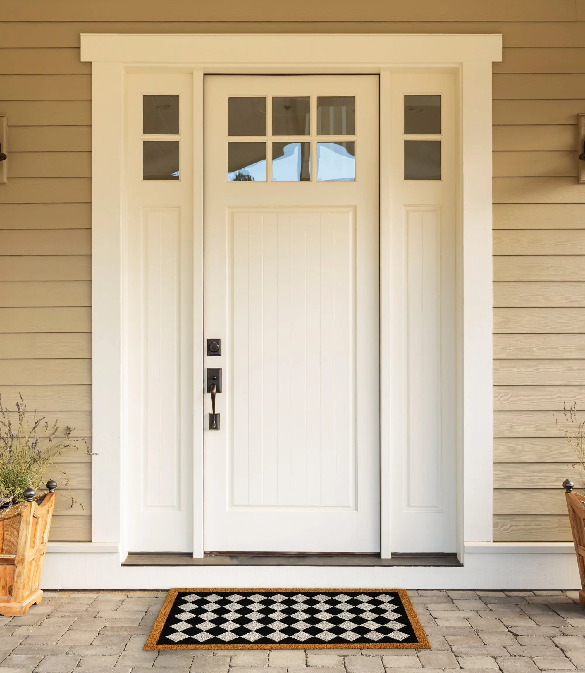 Harlequin Doormat
