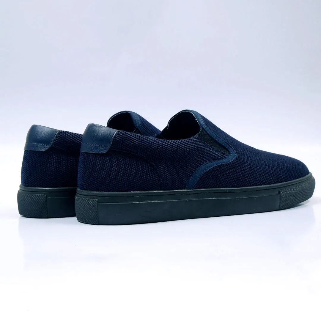 Journie Slip Ons - Navy