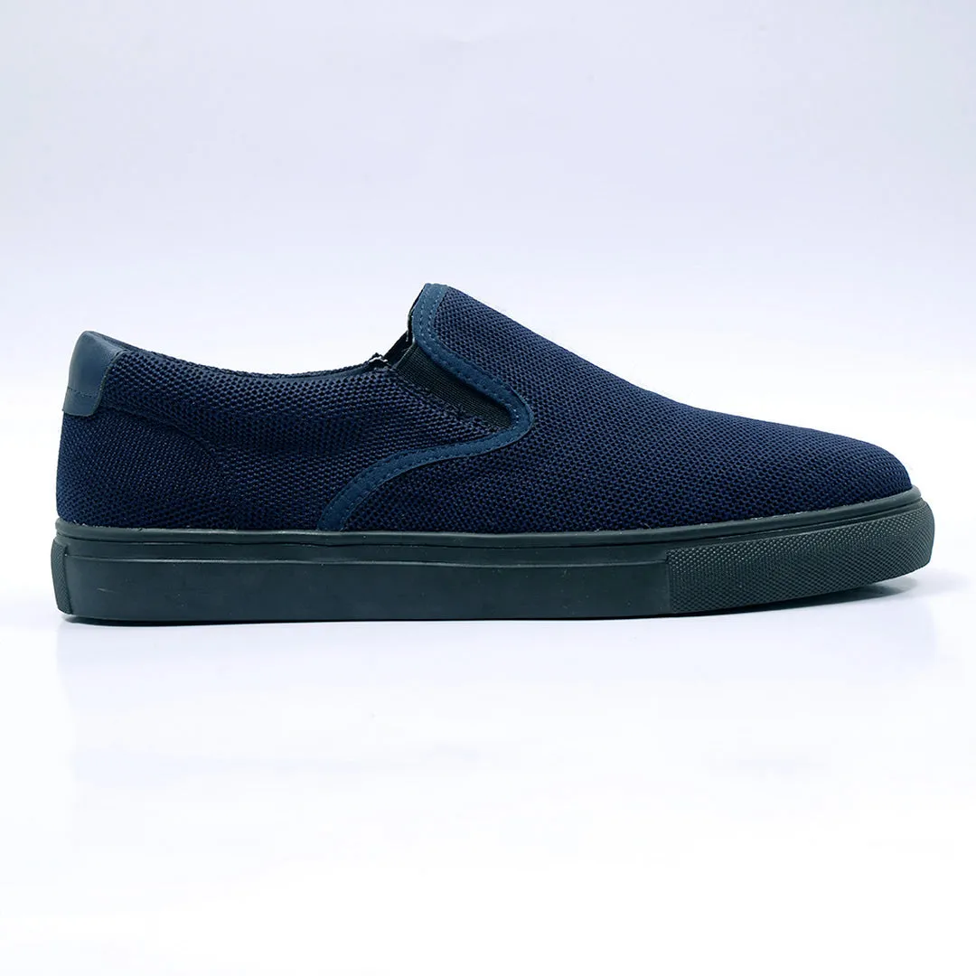 Journie Slip Ons - Navy