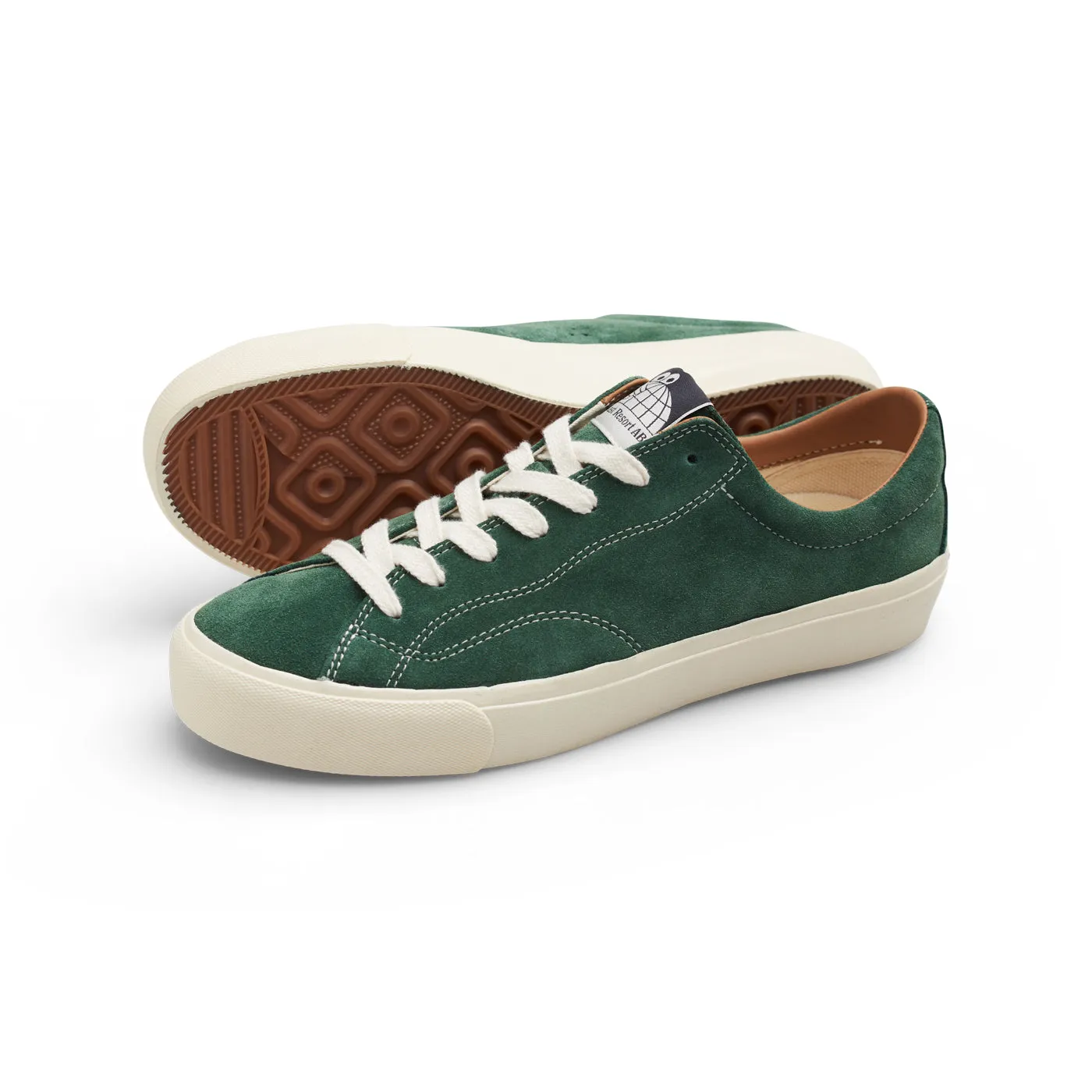 Last Resort VM003 Lo Suede - Elm Green / White