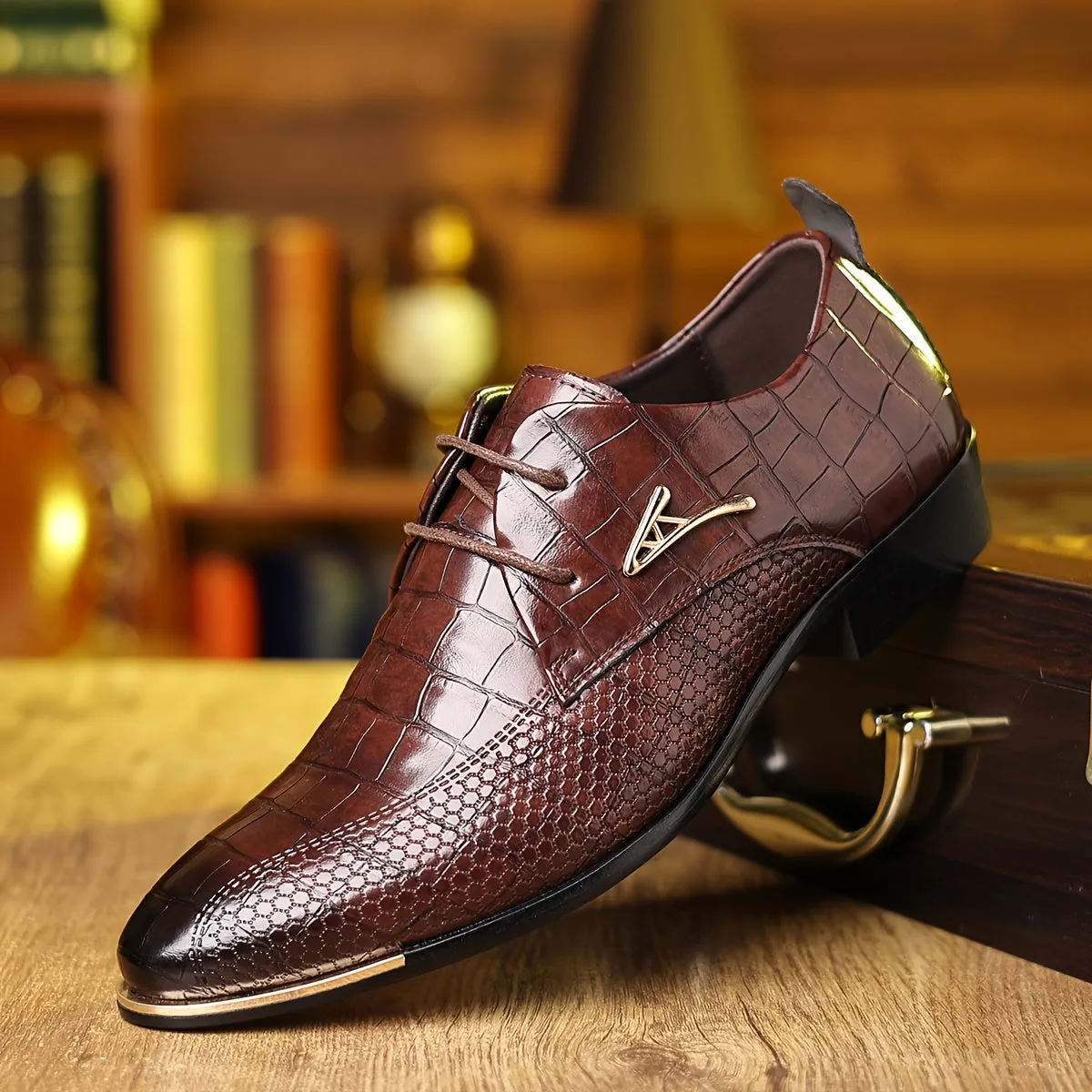 Men's PU Leather Shoes For Wedding  | Size  8 9 11  12  And Others
