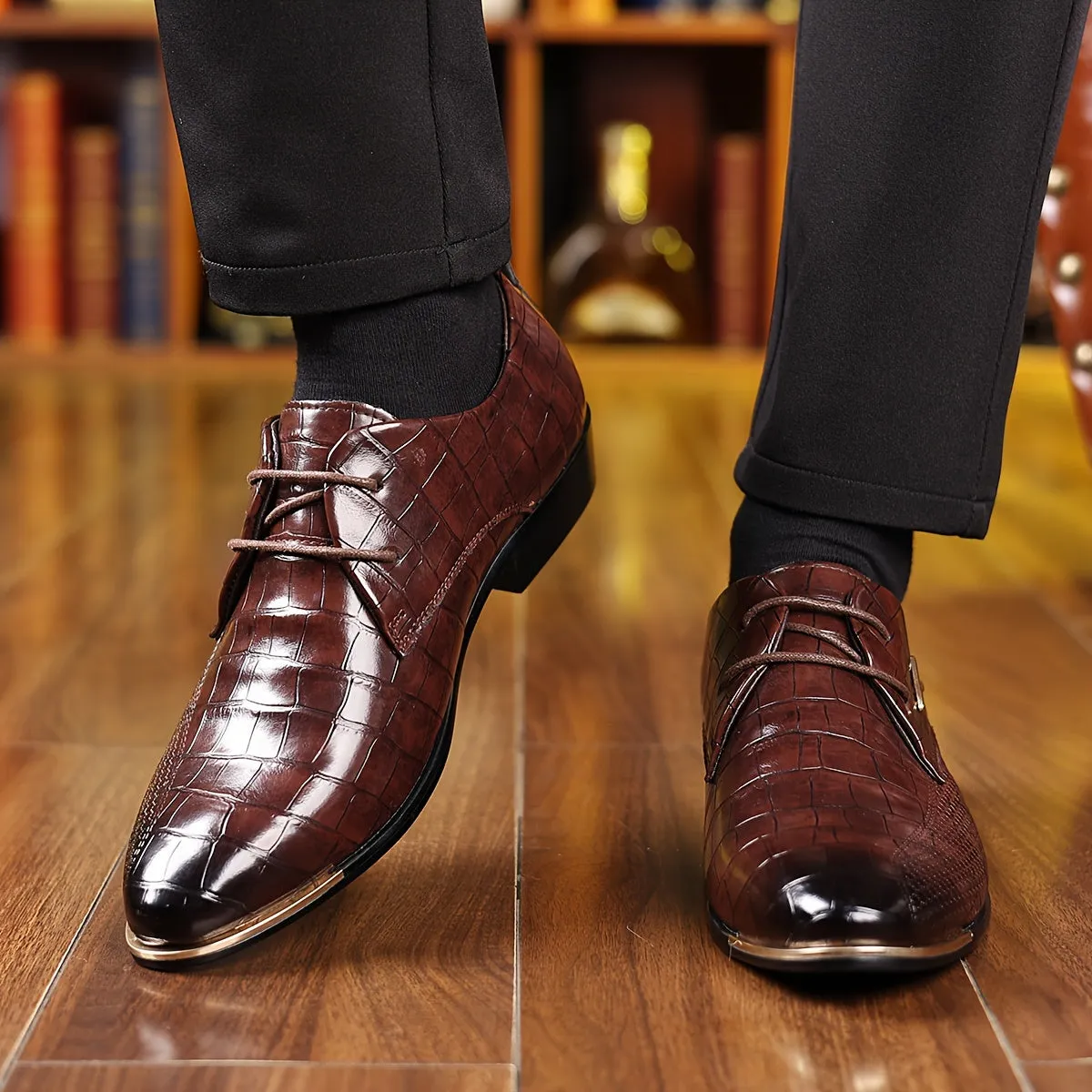 Men's PU Leather Shoes For Wedding  | Size  8 9 11  12  And Others