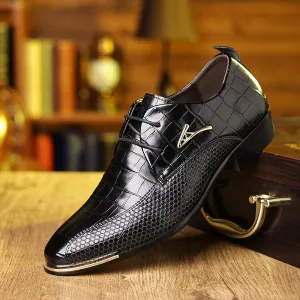 Men's PU Leather Shoes For Wedding  | Size  8 9 11  12  And Others
