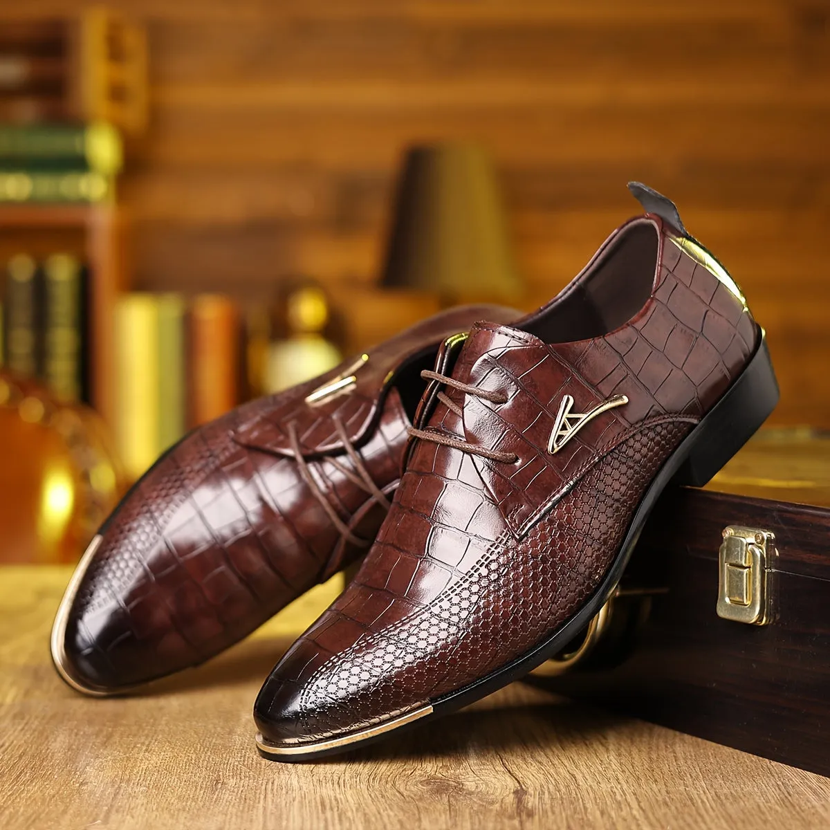 Men's PU Leather Shoes For Wedding  | Size  8 9 11  12  And Others
