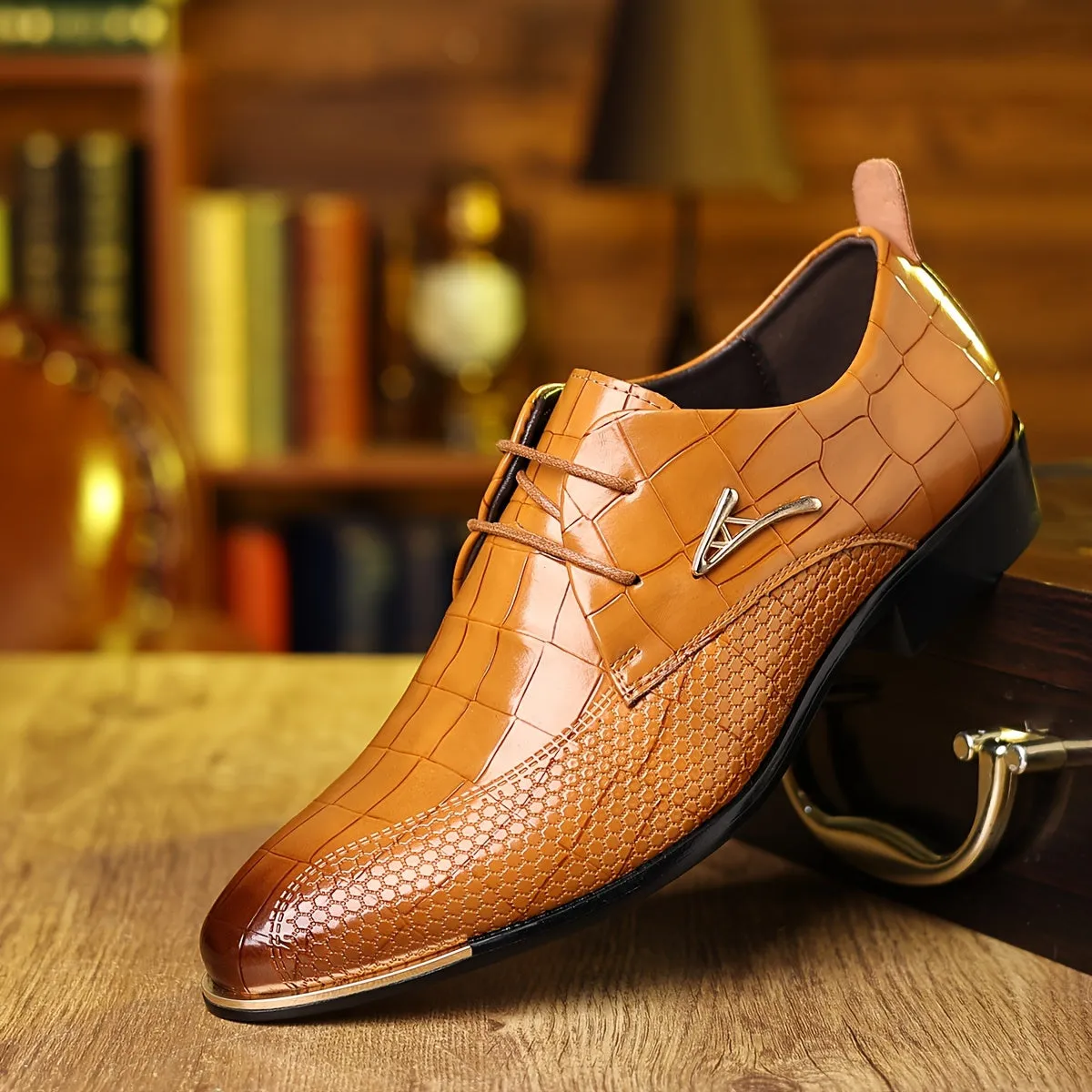 Men's PU Leather Shoes For Wedding  | Size  8 9 11  12  And Others