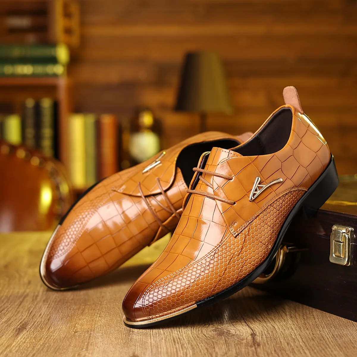 Men's PU Leather Shoes For Wedding  | Size  8 9 11  12  And Others